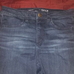 Skinny high waisted jeans